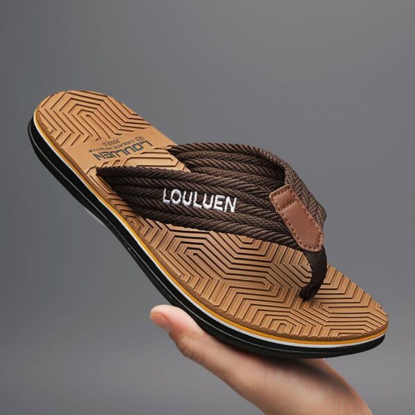 Summer Beach Flip Flops Fashion Flip-flop Non-slip Men's Sandals - Image 3