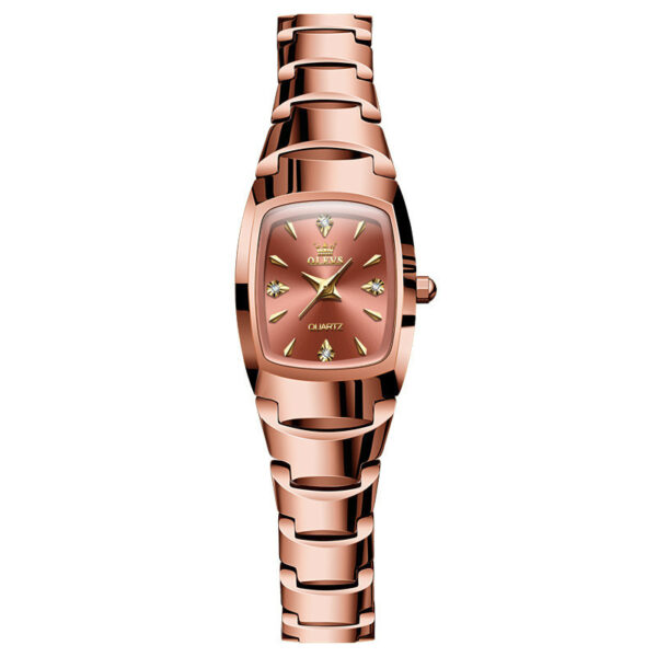 Tungsten Steel Quartz Watch Women's Watch Fashion - Image 4