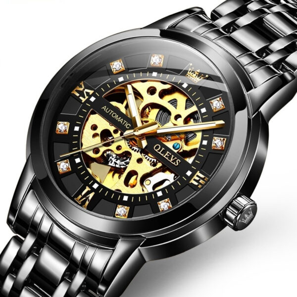 Men's Automatic Mechanical Hollowing Watch - Image 4