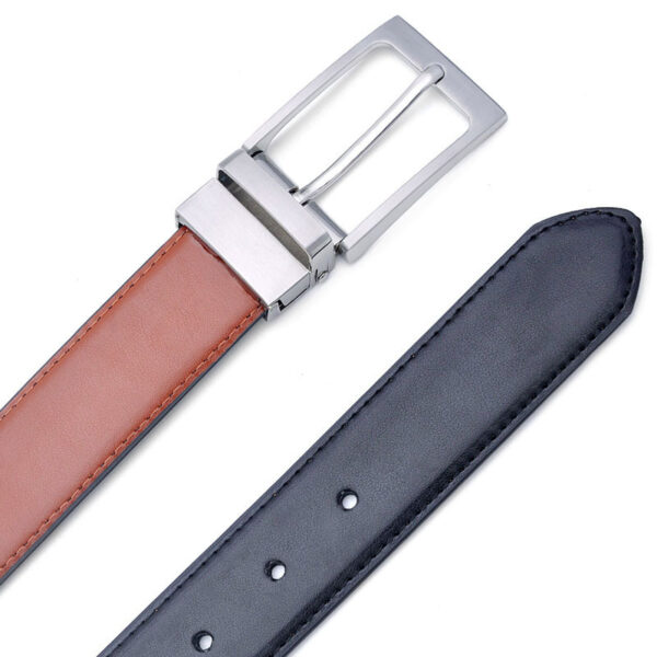 Men's Fashion Casual Rotating Pin Buckle Belt - Image 4