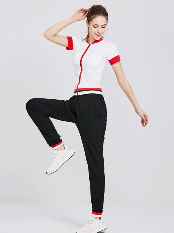 Fashion Fitness Wear Women Outdoor Running Gym Sports Suit - Image 5