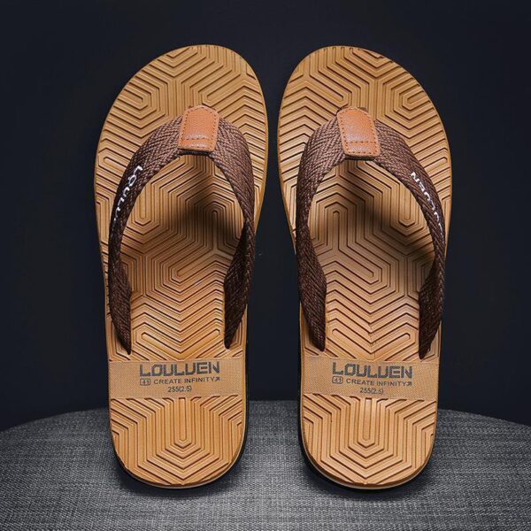 Summer Beach Flip Flops Fashion Flip-flop Non-slip Men's Sandals - Image 6