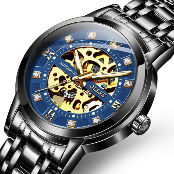 Men's Automatic Mechanical Hollowing Watch - Image 9