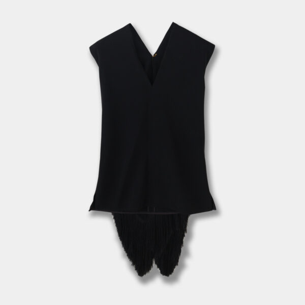 Black Sleeveless White Shirt Skirt Suit Women's Casual - Image 6