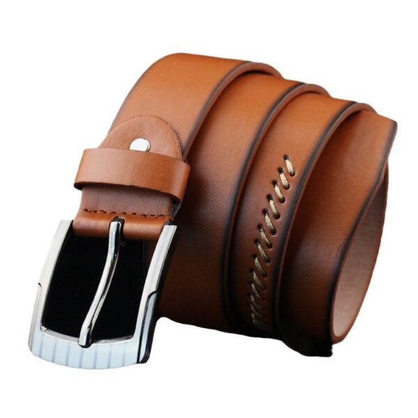 Men's Threading Casual Student Pin Buckle Belt - Image 5