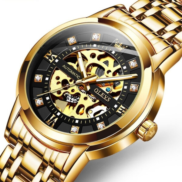 Men's Automatic Mechanical Hollowing Watch - Image 8