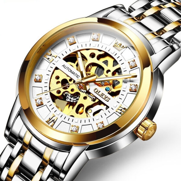 Men's Automatic Mechanical Hollowing Watch - Image 5