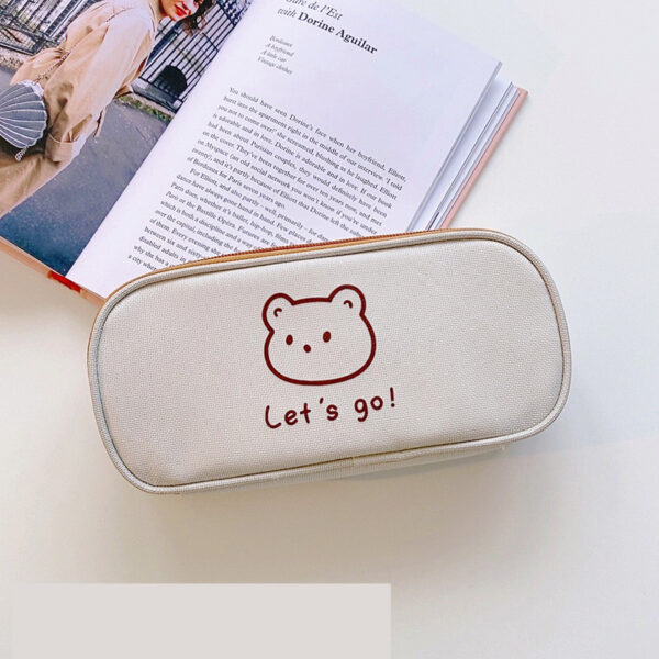 Literature And Art Oxford Cloth Student Pencil Bag Stationery Box - Image 3