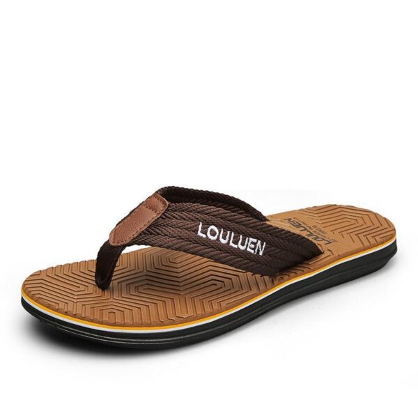 Summer Beach Flip Flops Fashion Flip-flop Non-slip Men's Sandals - Image 4