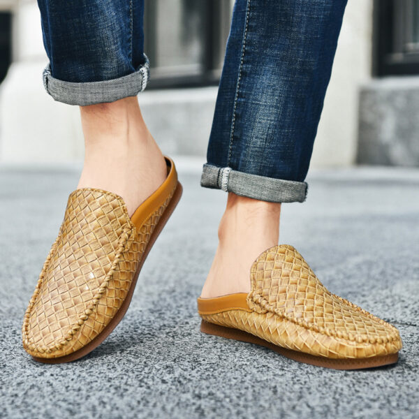All-matching Men's Summer Plus Size Slip-on Pumps - Image 4