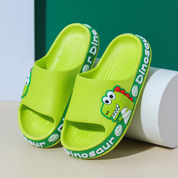 Children's Slippers Children's Shoes Cartoon Dinosaur Slippers - Image 6
