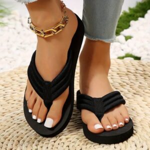 Women's Non-slip Flat Slippers Women's Flip Flops Plus Size