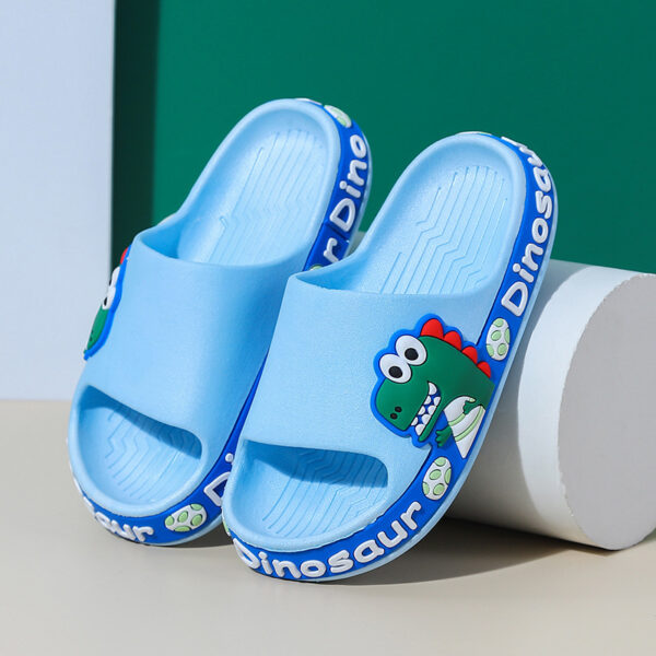 Children's Slippers Children's Shoes Cartoon Dinosaur Slippers - Image 7