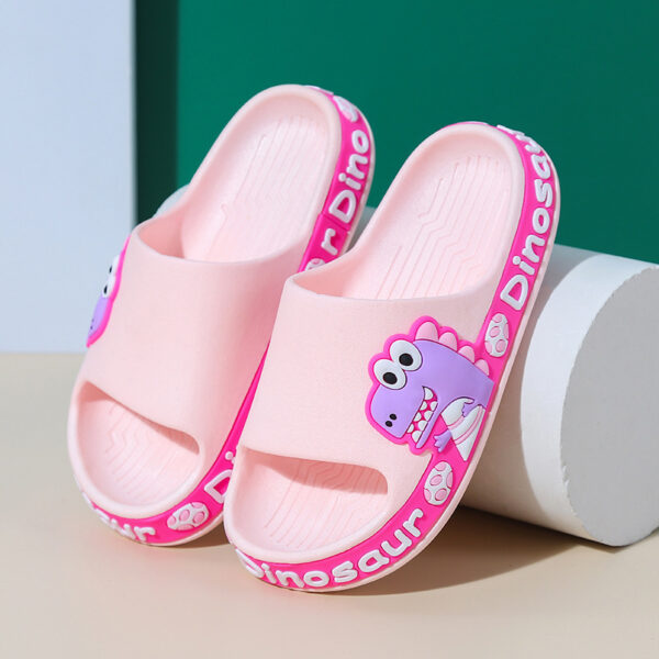 Children's Slippers Children's Shoes Cartoon Dinosaur Slippers - Image 8