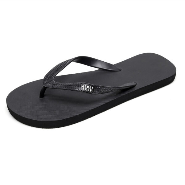 Men's Trendy Rubber Non-slip Fashion Flip-flop Beach Slippers - Image 6