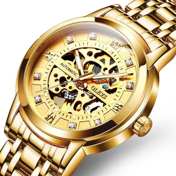 Men's Automatic Mechanical Hollowing Watch - Image 7