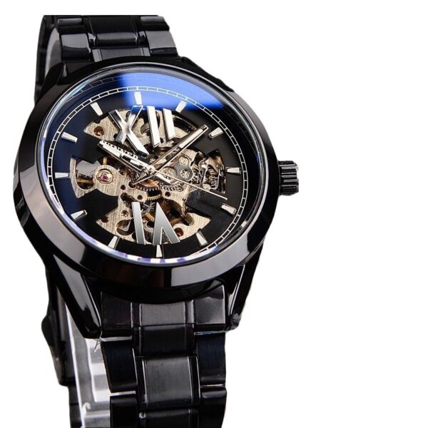 Men's Hollowed-out Waterproof Automatic Mechanical Watch - Image 5