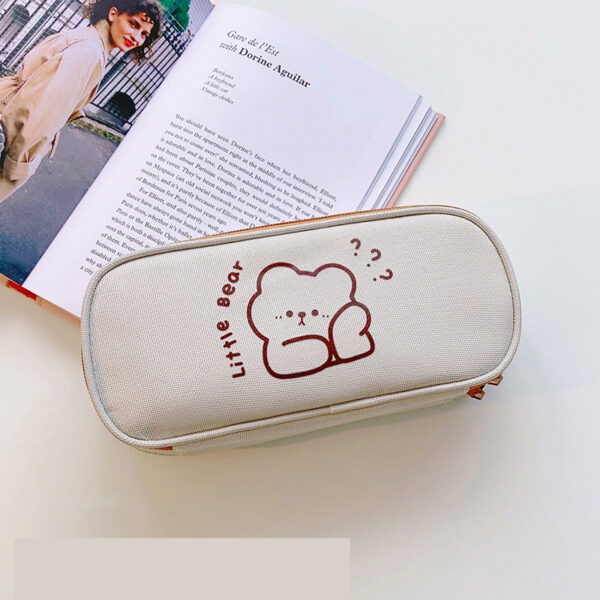 Literature And Art Oxford Cloth Student Pencil Bag Stationery Box - Image 5