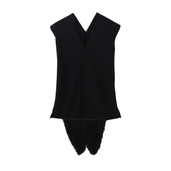 Black Sleeveless White Shirt Skirt Suit Women's Casual - Image 5