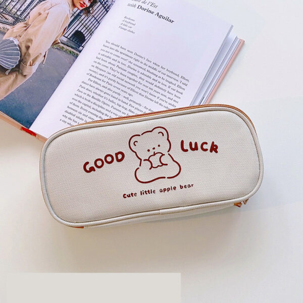 Literature And Art Oxford Cloth Student Pencil Bag Stationery Box - Image 6
