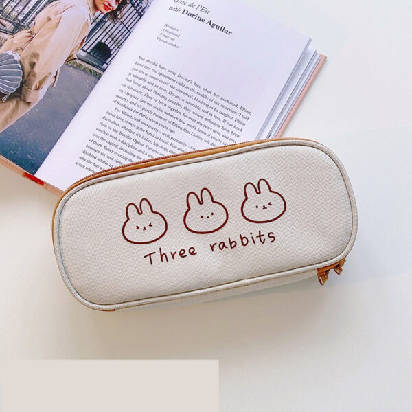 Literature And Art Oxford Cloth Student Pencil Bag Stationery Box - Image 7