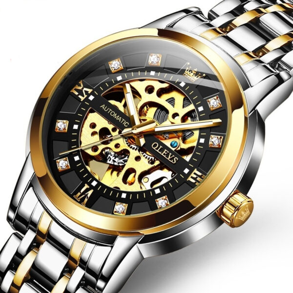 Men's Automatic Mechanical Hollowing Watch - Image 6